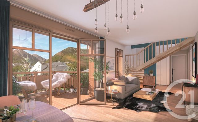 Appartement T4 à vendre - 4 pièces - 94.46 m2 - ST LARY SOULAN - 65 - MIDI-PYRENEES - Century 21 J.V. Immobilier